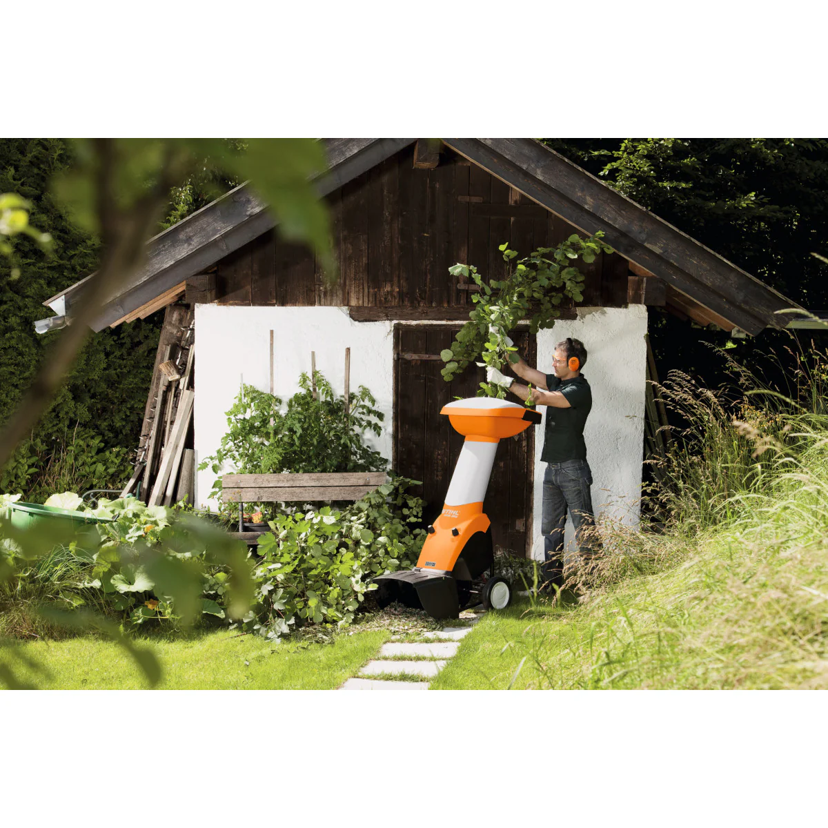 STIHL GHE 355 – Profi Elektrischer Gartenhäcksler – Bild 3