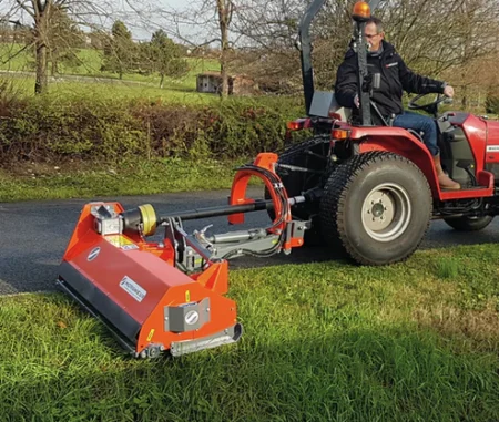 MORGNIEUX AF – leistungsstarker Seitenmulcher für Böschungen