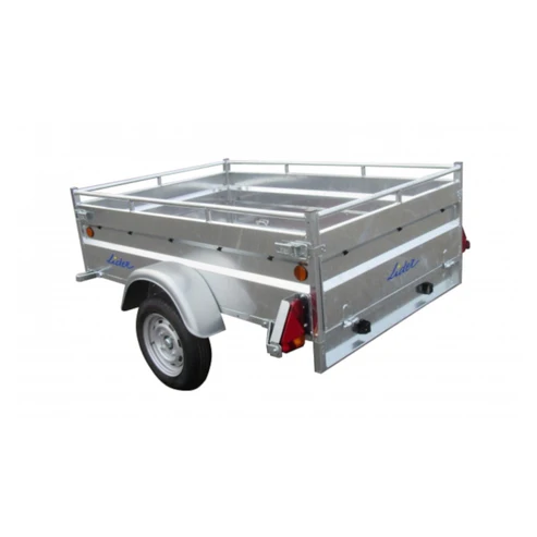 LIDER 42350 Robust Stahlanhänger – 500 kg Nutzlast, kompakt & langlebig