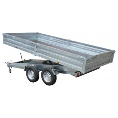 LIDER 39614 PE Kippanhänger – Elektrische Kippfunktion, robust & vielseitig