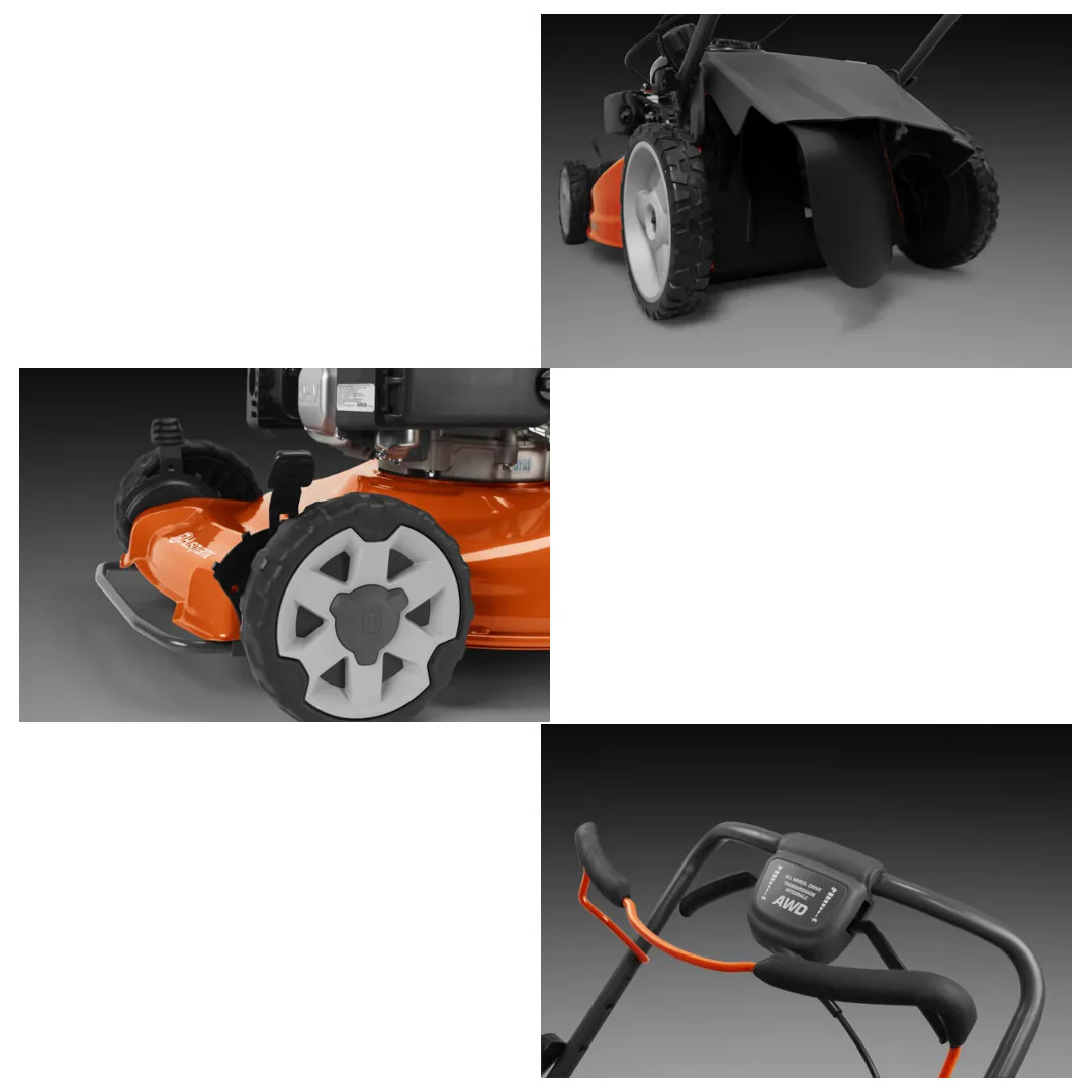 Husqvarna LC 353 AWD Benzin-Rasenmäher – Selbstfahrend, 4x4 Antrieb, 53 cm Schnittbreite – Bild 2
