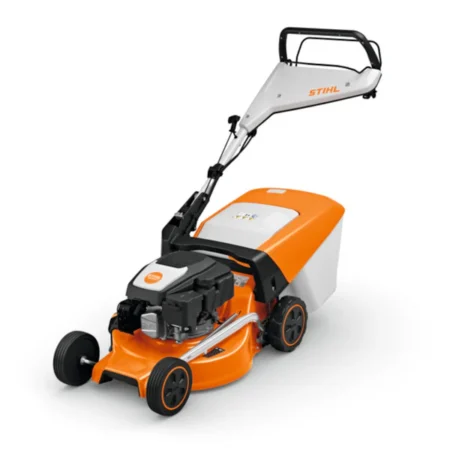 STIHL RM 248 T Benzin-Rasenmäher – Traktorbetrieb, 48 cm Schnittbreite